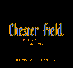 Chester Field - Ankoku Shin heno Chousen Title Screen